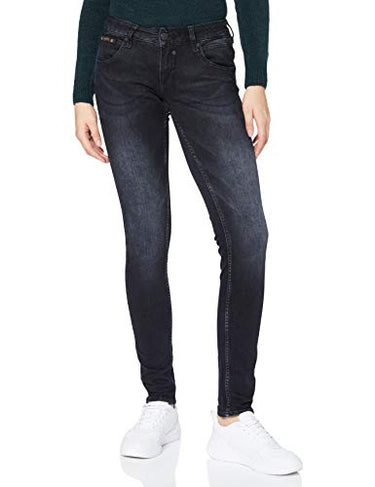 Herrlicher Women's Touch Slim Reused Denim Black Jeans, Crow 863, W25/L32 on Sale